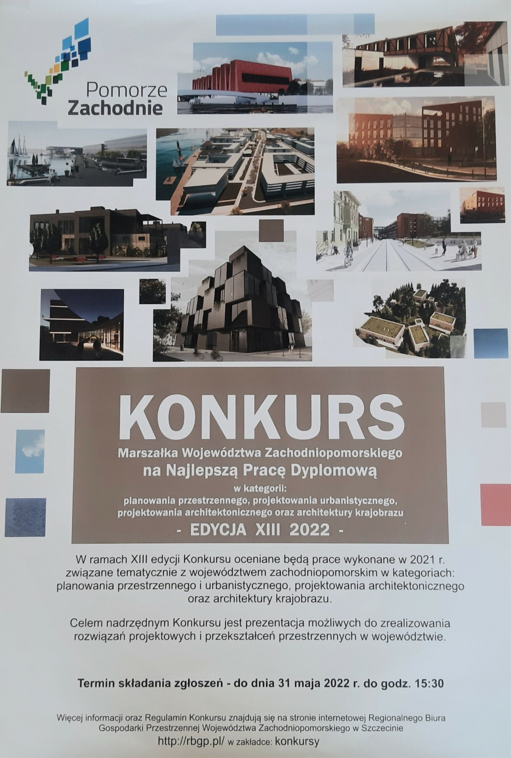 Konkurs Marszałka Województwa Zachodniopomorskiego