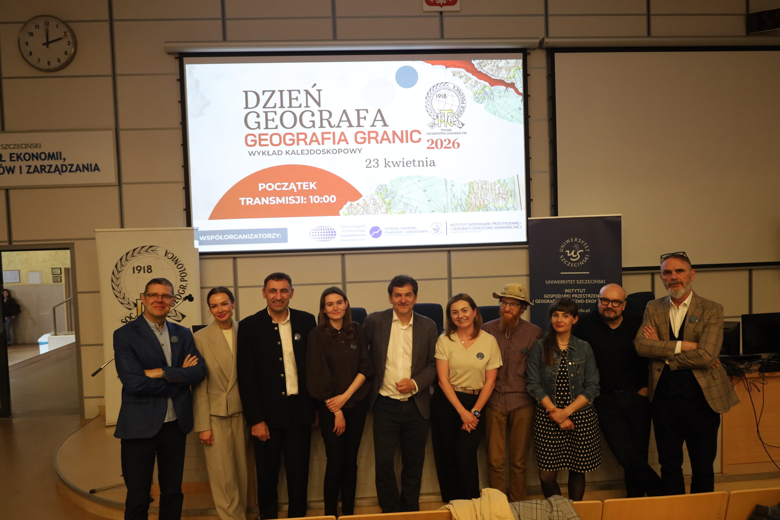 Dzień Geografa 2026 w Szczecinie – o granicach, które łączą!