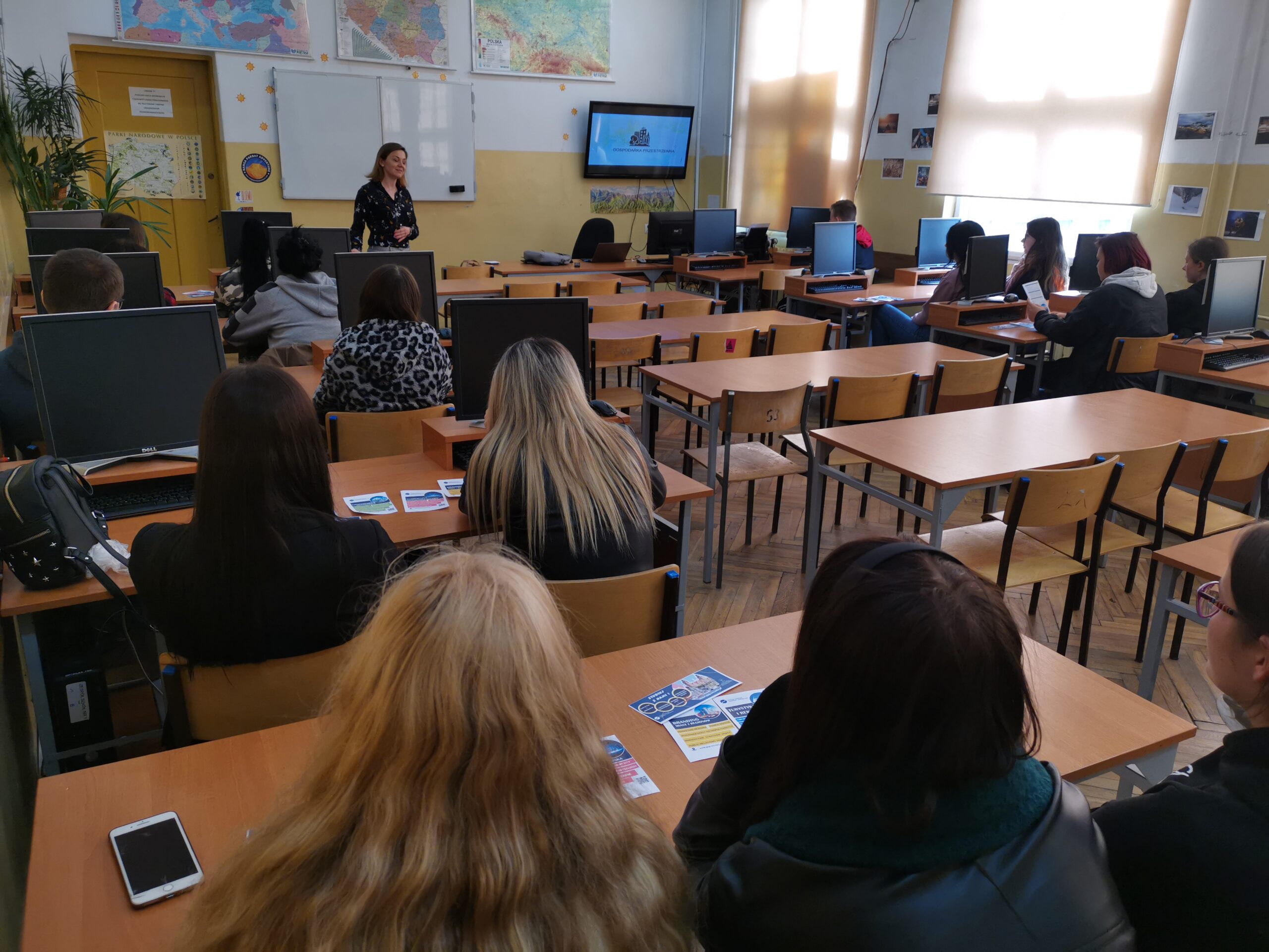 Spotkanie z uczniami Zespołu Szkół nr 1 w Stargardzie