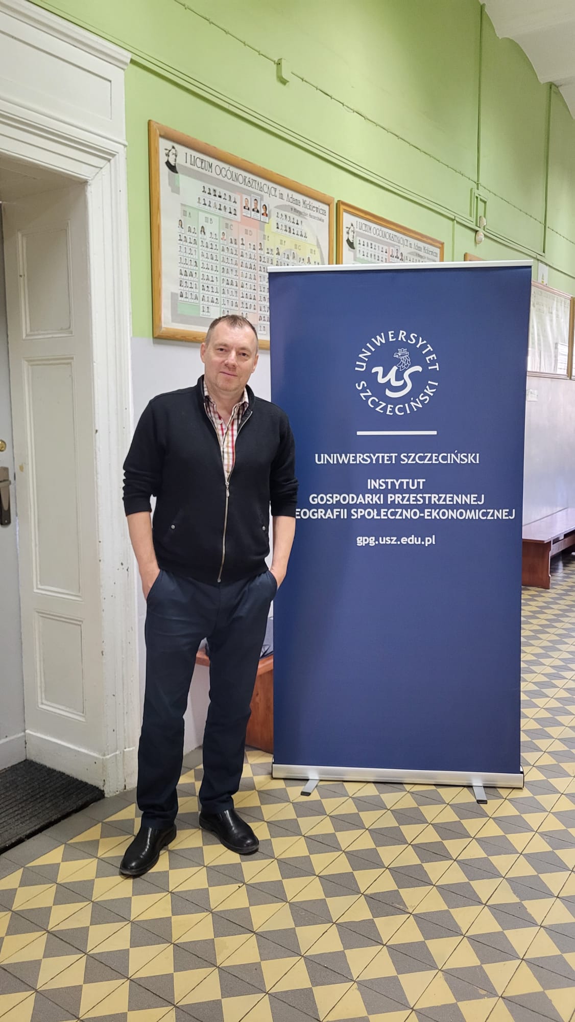 dr hab. Maciej Czaplewski, prof. US na XII Festiwalu Nauki
