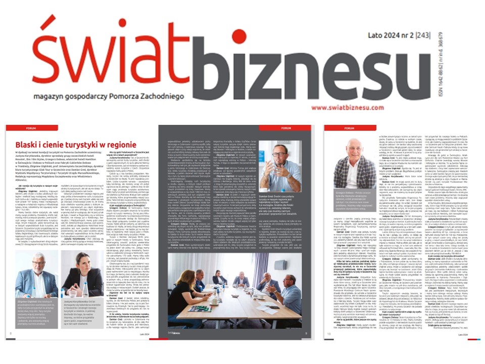 dr hab. prof. US Zbigniew Głąbiński o turystyce w Świecie Biznesu